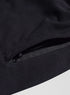 Black Zipper Melton Short - Khotwh